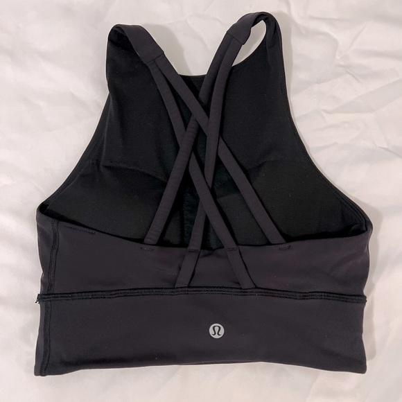 Lululemon Energy High-Neck Long Line Sports Bra - Picture 1 of 5